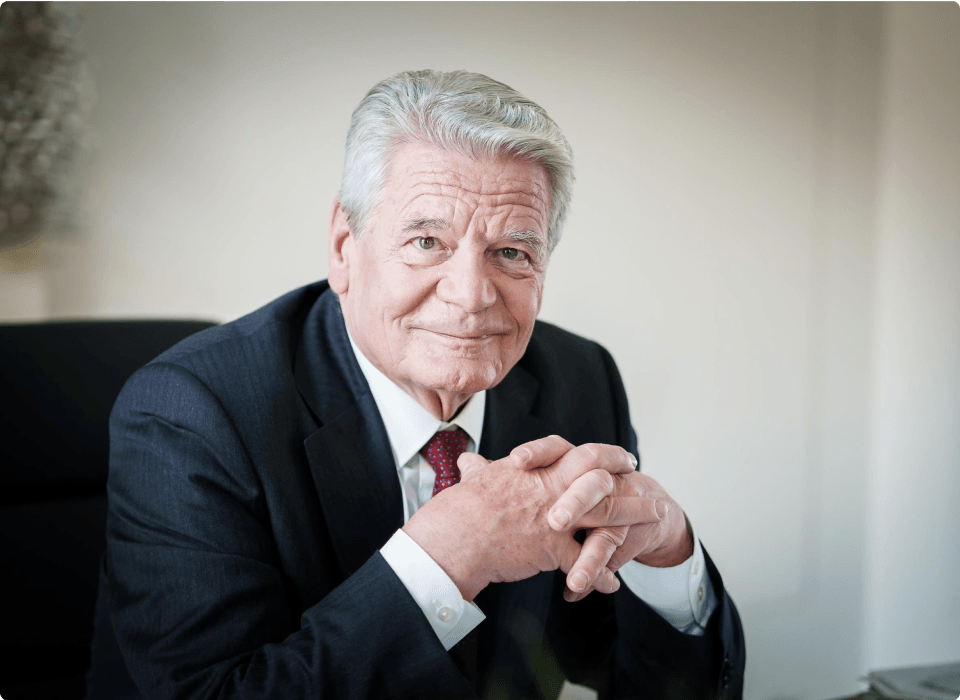 Dr. hc. Bundespräsident a.D. Joachim Gauck